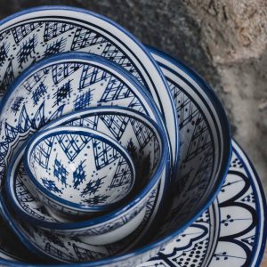 Marocko Star – Mörkblå.