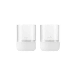 Calma Ljuslyktor XS, Lily White (2 st)
