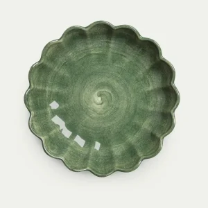 Oyster Skål 24cm/90cl Forest Green