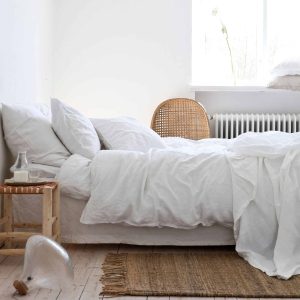 Örngott i linne 2-pack – 50×70 – White