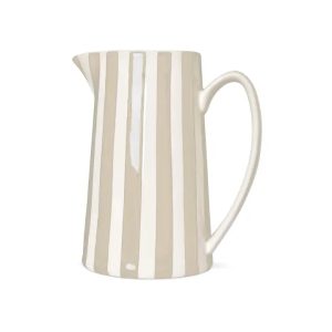 Tillbringare randig, sand