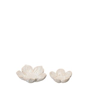 Miniskålar Ingrid vita, 2 st