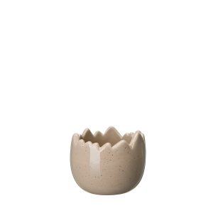 Skål/kruka Äggskal sand, S