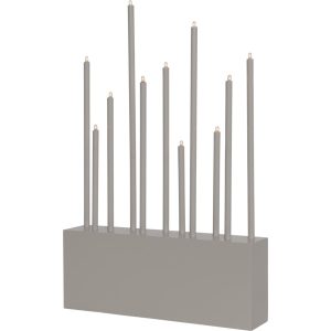Adventsljusstake Buzz, beige