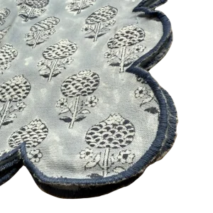 Poppy Seed tygservett - Ljusblå 45x45 cm