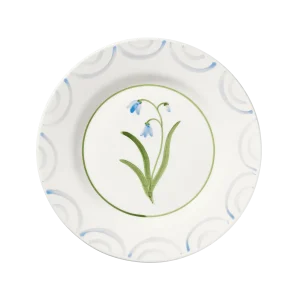 Cottage Flower Tallrik - Ljusblå 28 cm