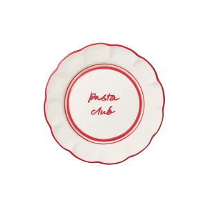 Bistro Assiett - Röd 21.5 cm