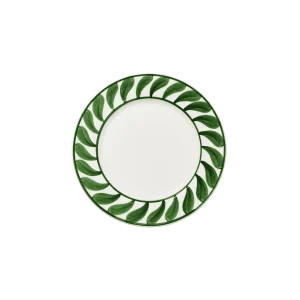 Swirl assiett - Grön 22 cm