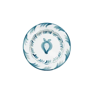 Pomegranate Assiett - Teal 22 cm