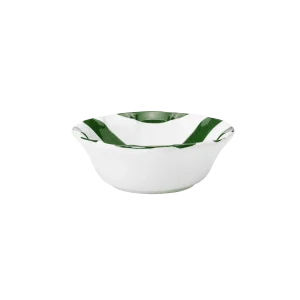 Stripe skål - Grön15 cm