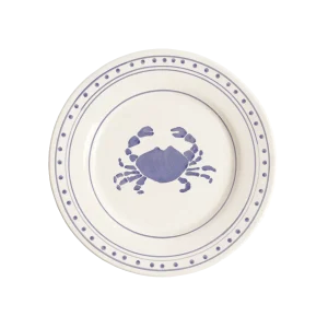 Crab tallrik - Mörkblå 28 cm