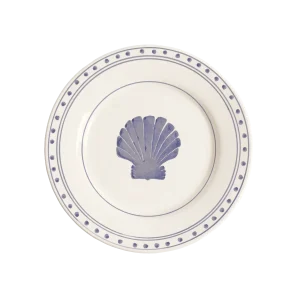 Shell tallrik - Mörkblå 28 cm