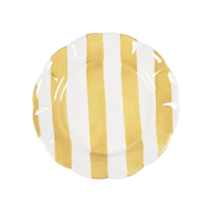 Stripe tallrik - Gul 28 cm