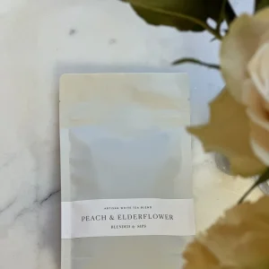 Te Peach & Elderflower – Fruktigt Te Med Fläder Och Persika
