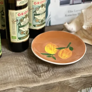 Citronassiett Brun Från &Klevering – Stengods