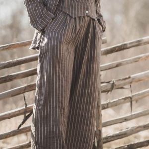 Lee Attitude Linen pants-mocha