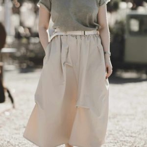 Lulu skirt -beige