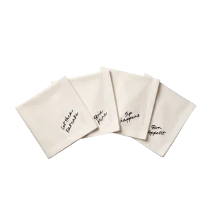 Quote Servett 4-pack - Svart 45x45 cm