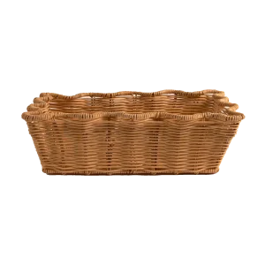 Scallop rottingkorg - Natur 20x30 cm