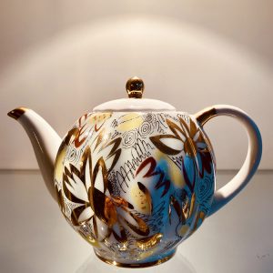 Liten tekanna Sunny Daisy från ryska Lomonosov