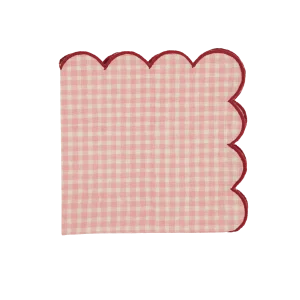 Vichy Servett - Ljusrosa 45x45 cm