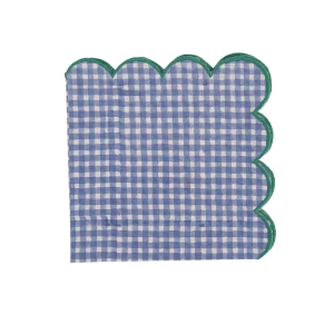 Vichy Servett - Ljusblå 45x45 cm