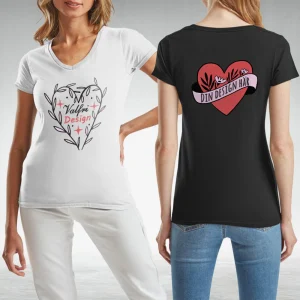 V-Ringad Dam T-Shirt