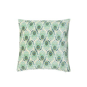 Adia Cushion, Green, Viscose 50×50 cm