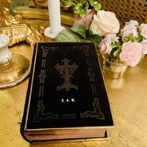 Antik Bibel 1854 från Adolf Bonniers Förlag