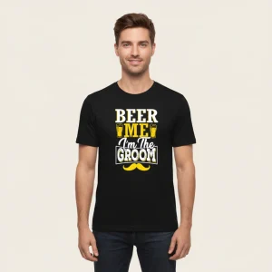 Beer Me I’m The GROOM T-shirt