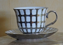 Japansk Tekopp med förgyllning