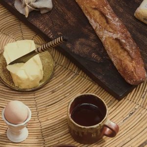 Brandie kopp med fat – rost.