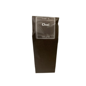 ENDAST WEBB Svart te – Chai