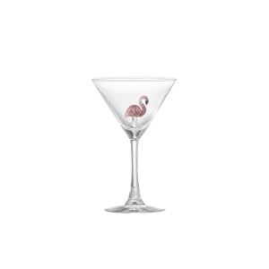 Misa Cocktail Glass, flamingo