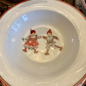 Djup jultallrik från Mariehult No 2