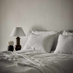 Örngott i linne 2-pack – 50×60 white.