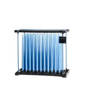 Ljus 32cm lack MOON BLUE