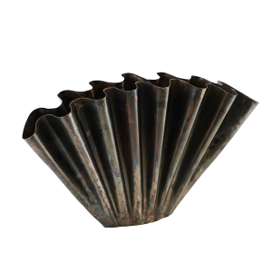 Vase, HD Flood, Antique brown, Finish/Colour may vary