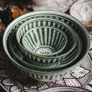Marocko Grönt – Stripe