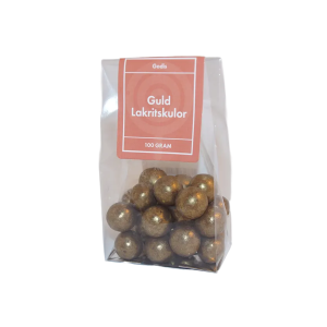 Guldlakrits kulor