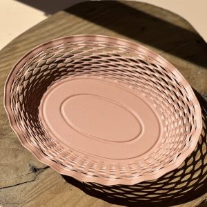 Brödkorg Rosa – Rostfri Korg Roger Orfevre