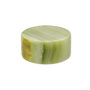 Jade ljusdekoration grön silk matt