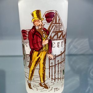 Julglas med motiv från Dickens No 2