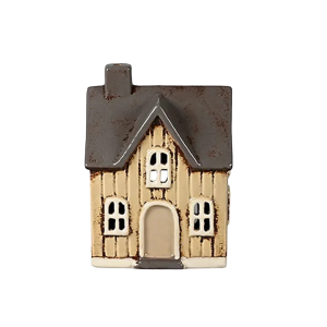 Keramikhus Gult,  H 14cm, W 10cm, D 9cm,