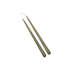 Lackljus 2-pack Olivgrön