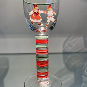 Litet Julglas Midvinter från Mariehult  No 4