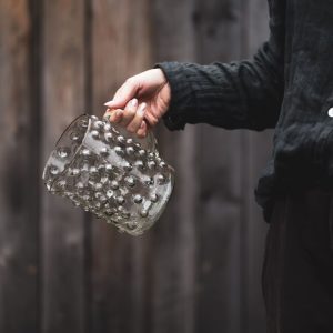 Kanna i glas “Dots” Hög