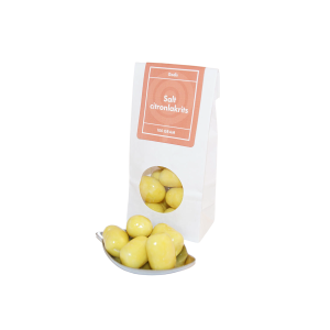 Salt citronlakrits i påse