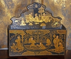 Antikt brevfack i kineseri