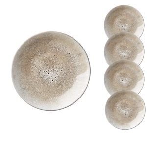 Assietter Sandsten, beige 23cm (4 st)